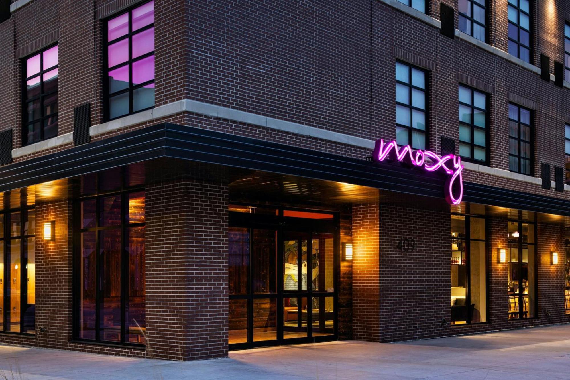Moxy Omaha Downtown Hotell Eksteriør bilde